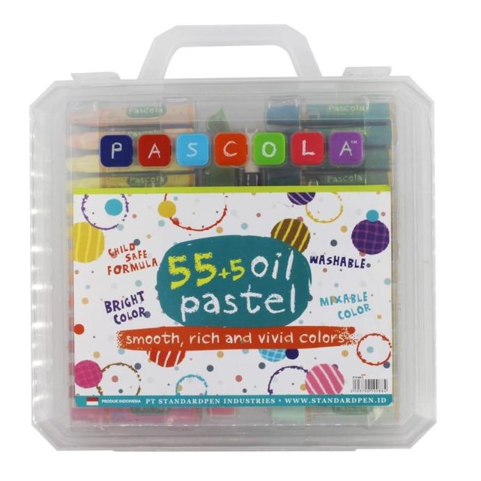 

TERLARIS Crayon Oil Pastel Pascola 55+5 Warna/PULPEN GEL/PULPEN LUCU/PULPEN 1 PACK/PENSIL WARNA/PENSIL 2B/PENGHAPUS JOYKO/PENGHAPUS LUCU/RAUTAN PENSIL PUTAR/RAUTAN ELEKTRIK/SPIDOL WARNA/SPIDOL PERMANEN/SPIDOL WHITEBOARD/CORRECTION TAPE