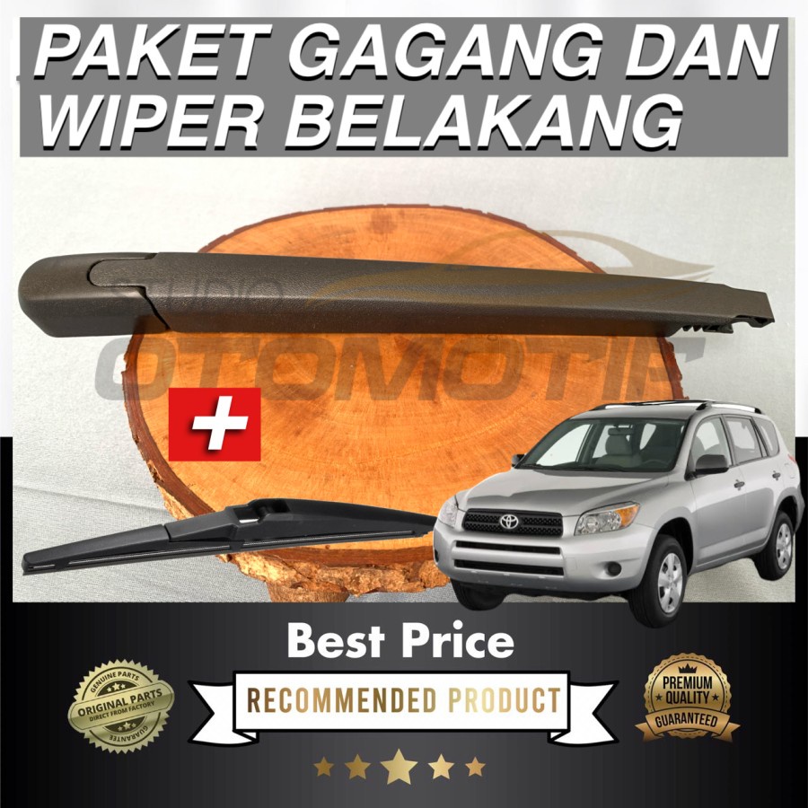 PAKET GAGANG WIPER BELAKANG TOYOTA RAV4 2006 ARM WIPER BELAKANG RAV4