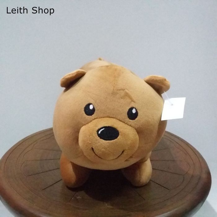 Guling Boneka Bear Coklat Beruang Cute Lucu