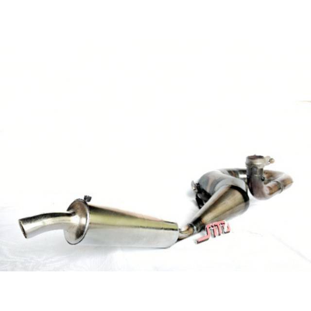 KNALPOT VESPA SITO RACING BUANG KANAN