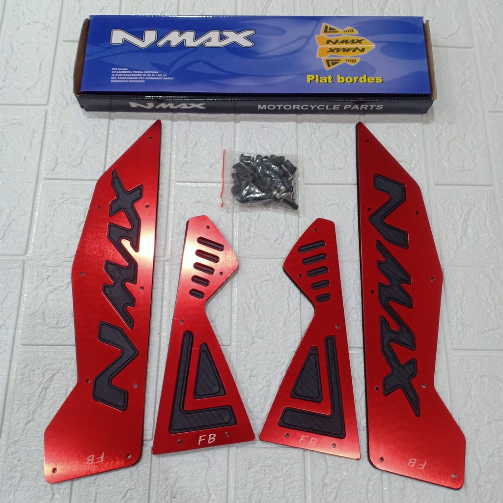 Bordes Nmax Lama Cnc Nmax Old Pijakan Kaki Yamaha Nmax Old 2014 2019