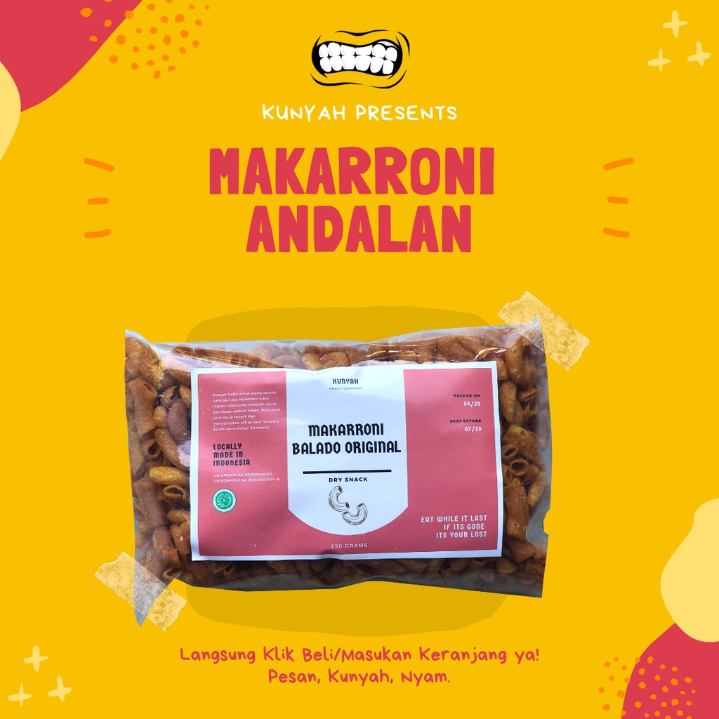

MAKARONNI KUNYAH BALADO ORIGINAL