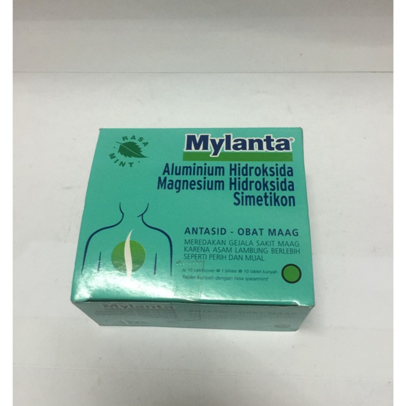 Mylanta tablet harga STRIP isi 10 tablet