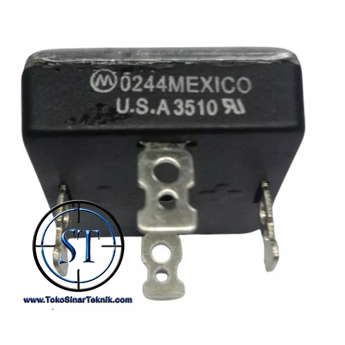 Dioda Bridge 3510 MEXICO 35A 1000V U.S.A Diode Jembatan Kotak Kiprok Original MIC Asli