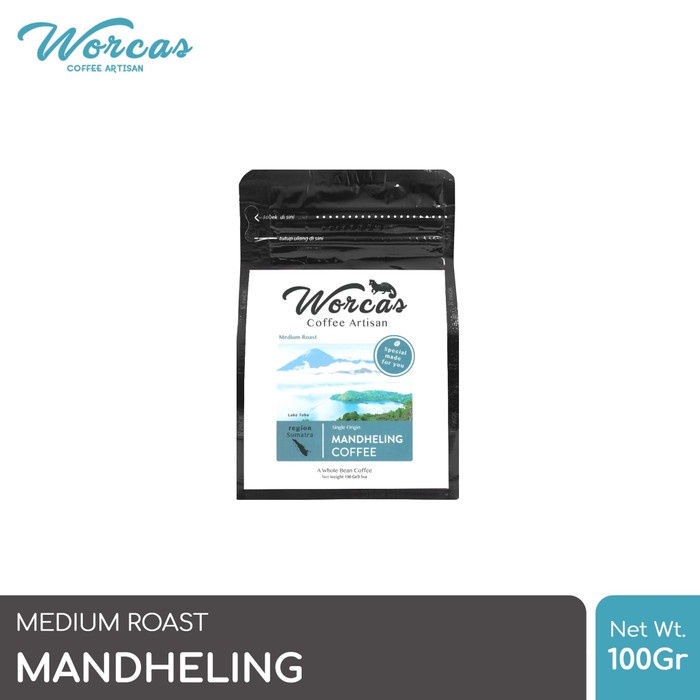 

vf2011vf Kopi Arabica Mandheling 100 Gram Medium Roast (Biji/Bubuk) - Kopi Biji Ds20X11