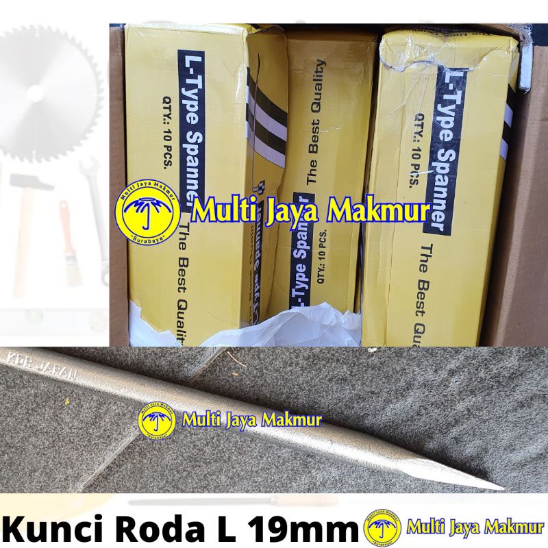 Kunci Roda L Hex 19mm Congkelan Ban Mobil Motor