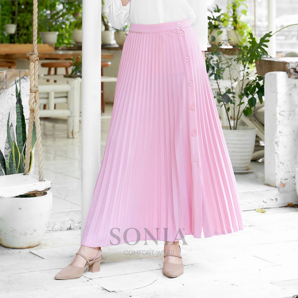 

Sonia - Rosie Skirt / Rok Plisket Kancing / R1985