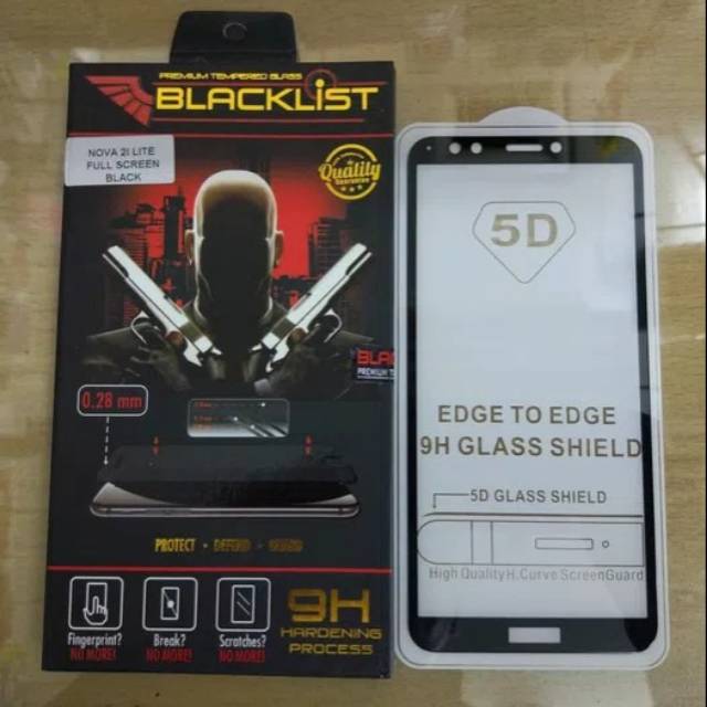 TEMPER GLASS FULL COVER HUAWEI NOVA 2 LITE