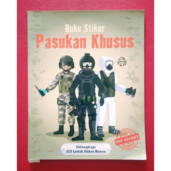 

Buku stiker : Pasukan Khusus