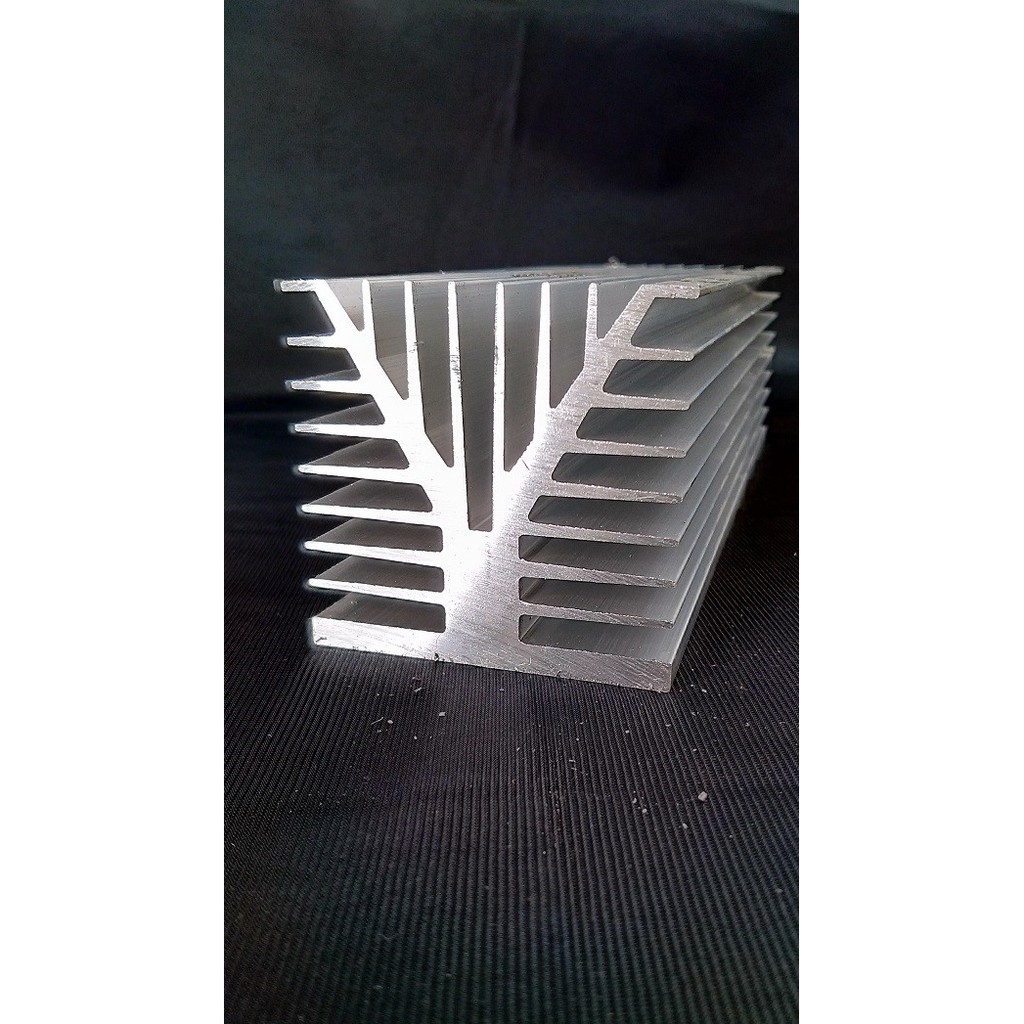 Pendingin power sanken p 20 cm type BALOK Heatsink aluminium