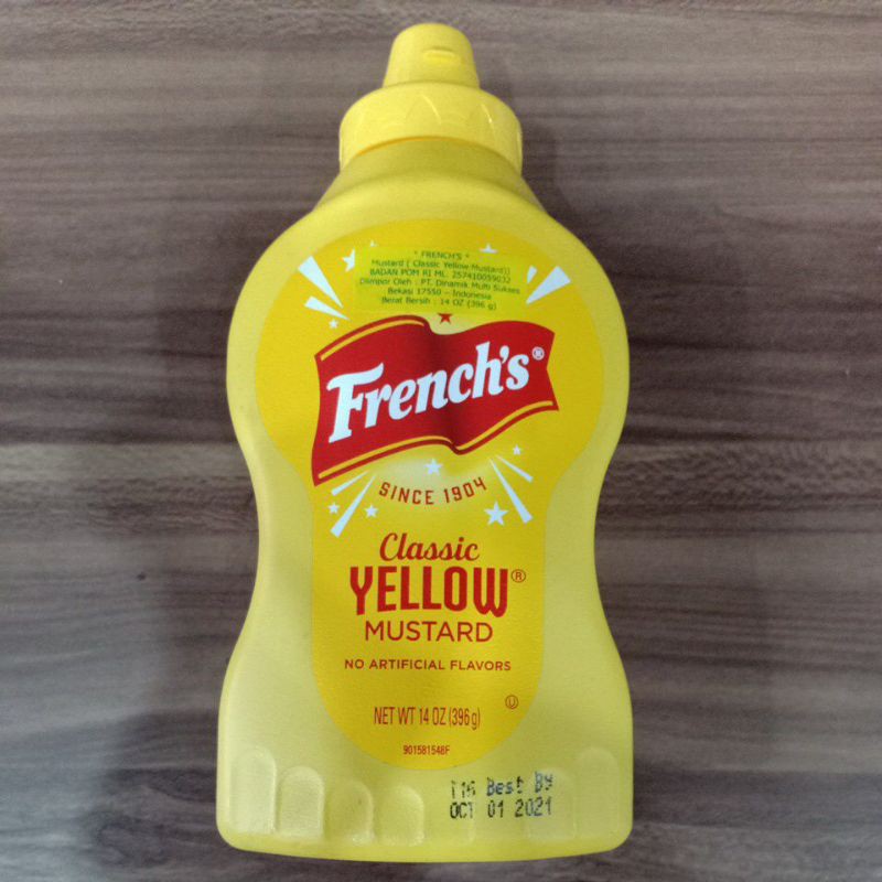 

Frenchs Yellow Mustard 396gr