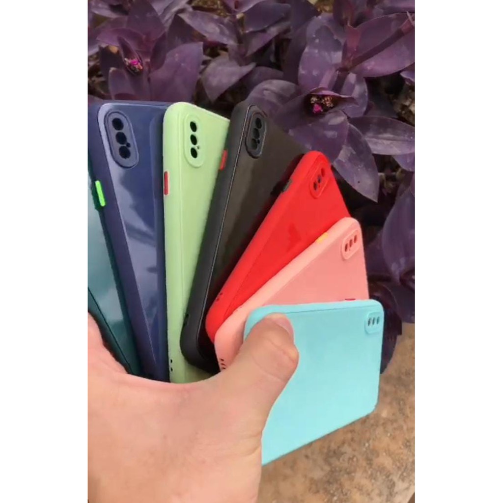 Iphone X/Xs/XR/Xs Max Colourfull Glass Case Merk UME case Premium