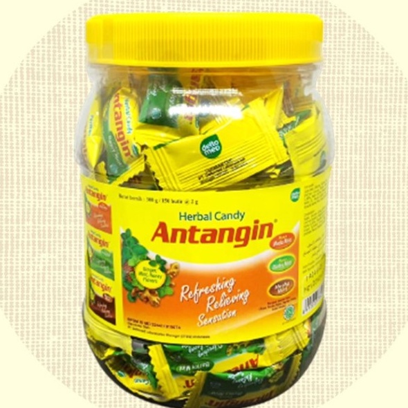 

Permen Antangin dalam toples aneka rasa candy mint 150 butir (300gr)