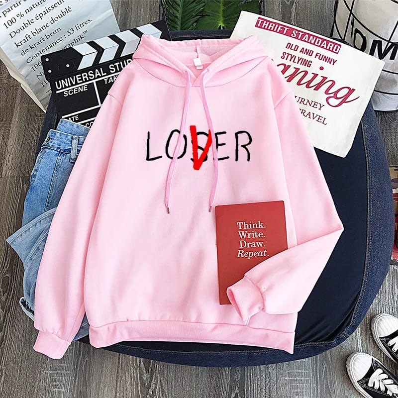 Bess - Sweater Hoodie Murah / Sweater Hoodie Wanita LOSER