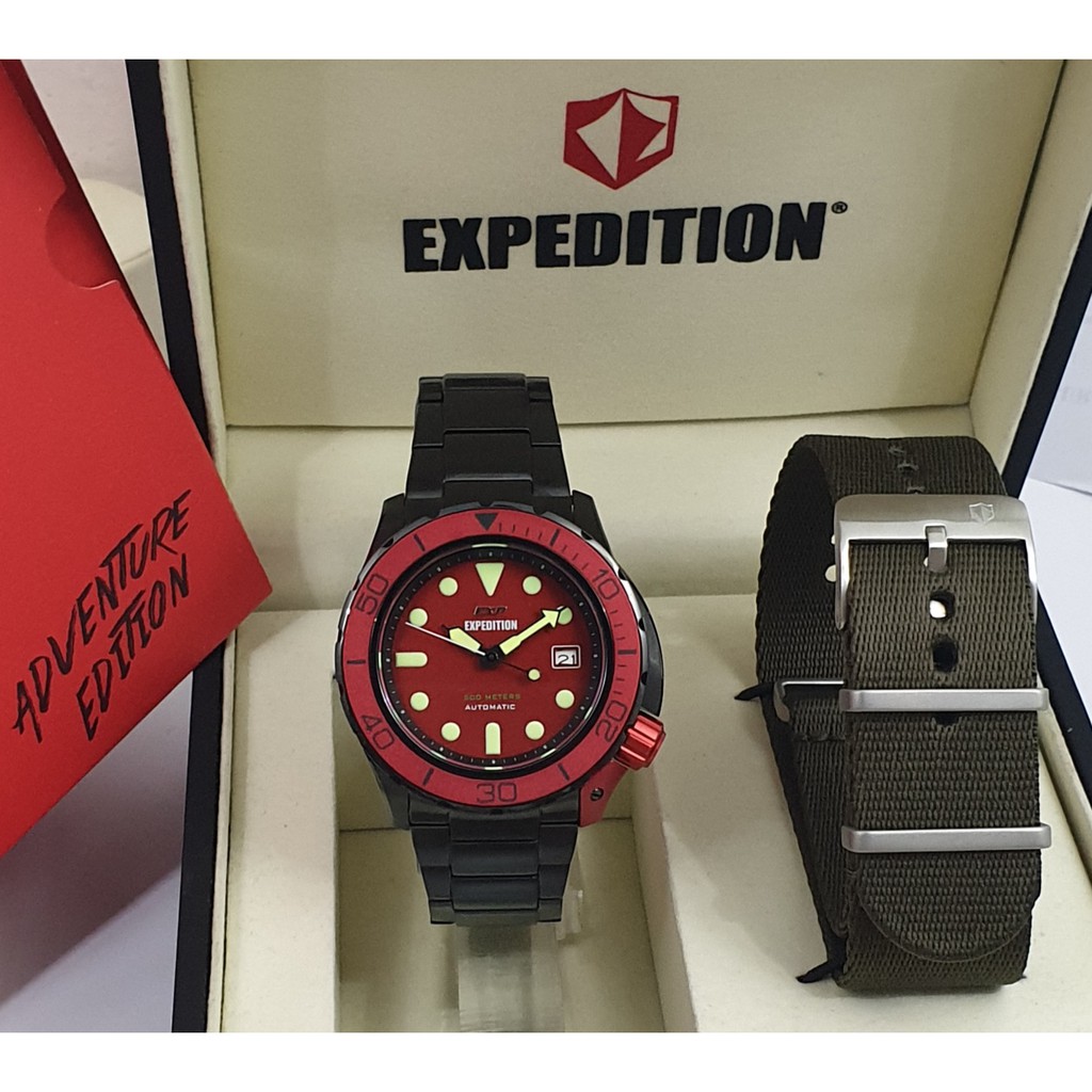 Expedition E 6809 / e6809 Automatic Jam Tangan Pria Original Dia 4,5 Cm