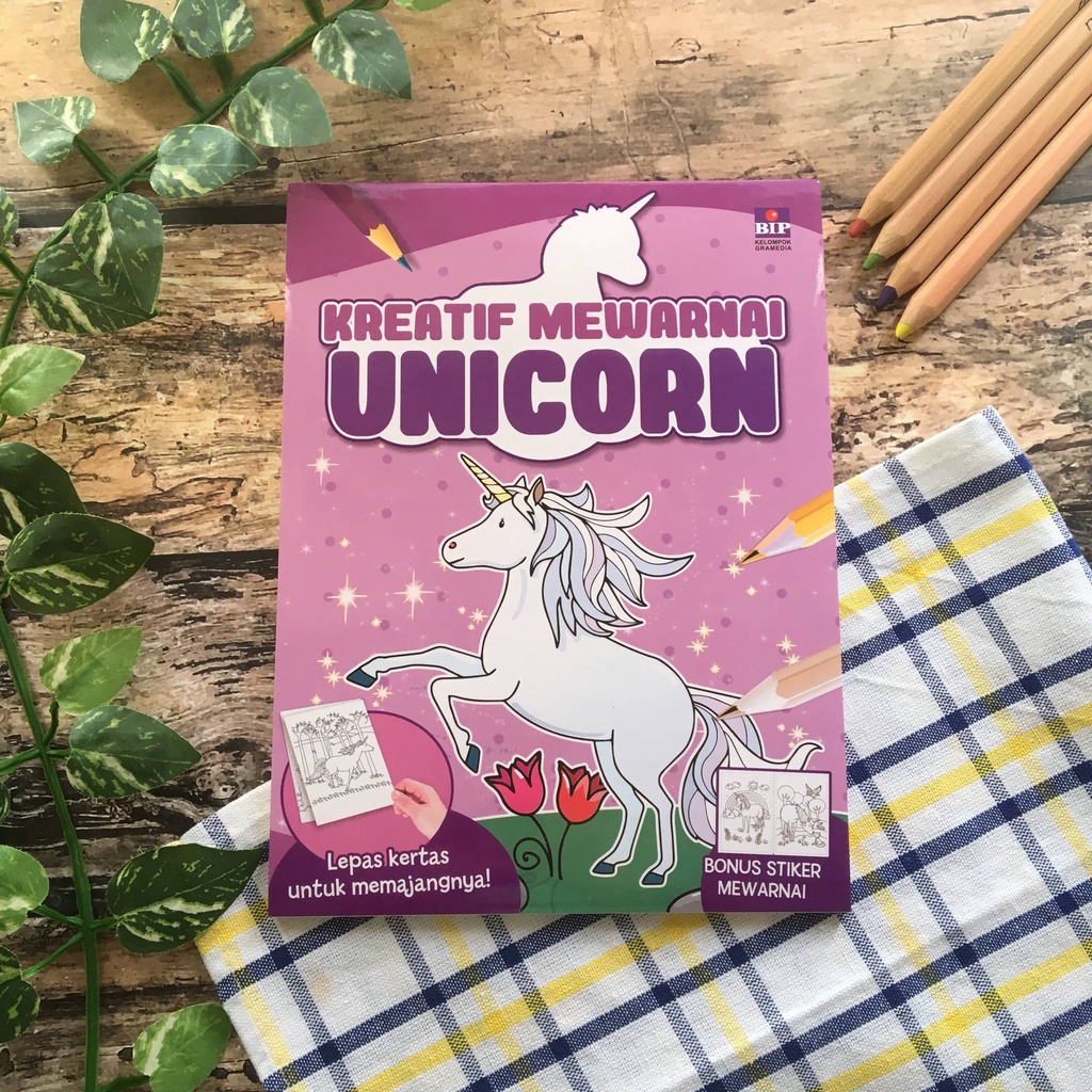 BIP - Kreatif Mewarnai Unicorn-(Rg)
