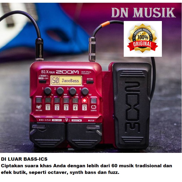 EFEK BASS ZOOM B1 X FOUR ZOOM ORIGINAL