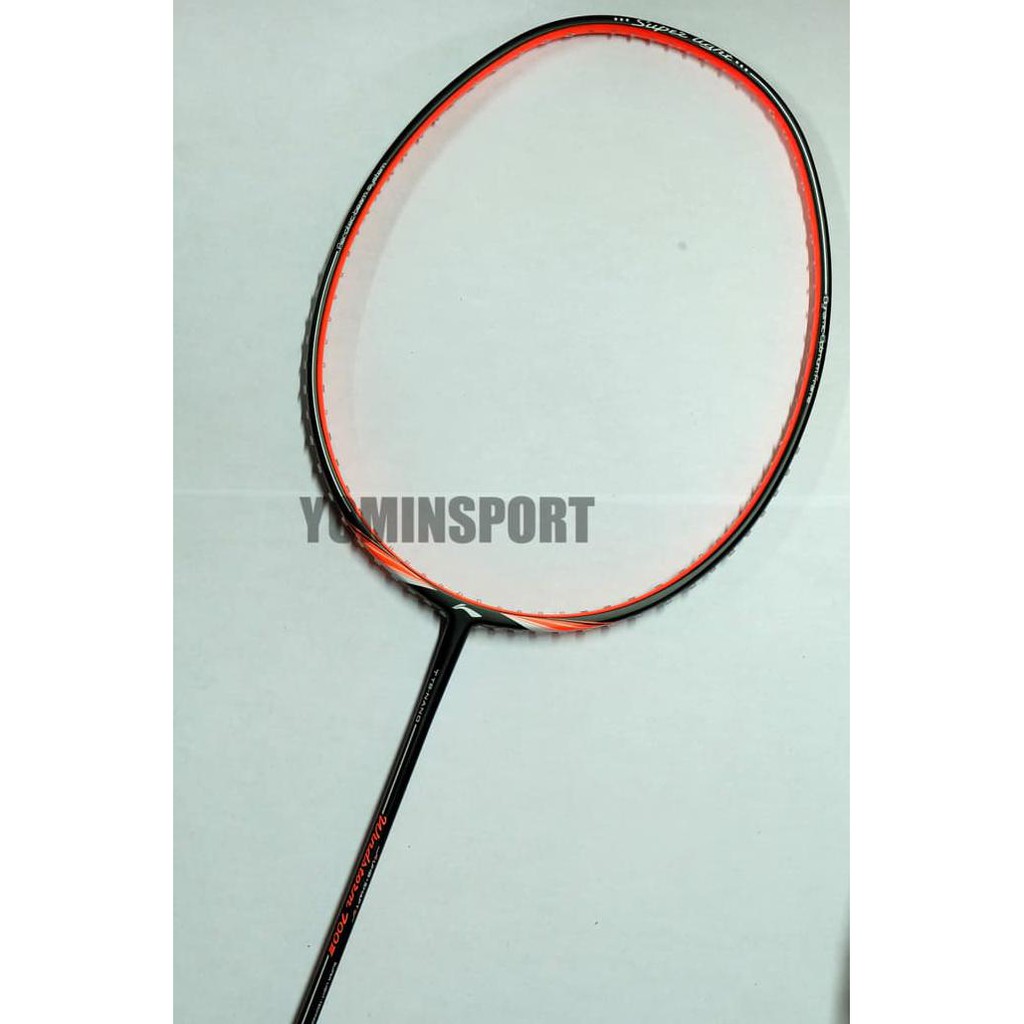Raket Badminton Lining Windstorm 700 Iii Black/Orange