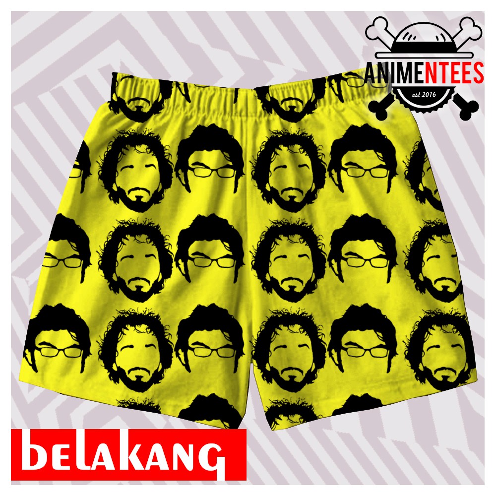 boxer lucu keren brindil kuning katun adem