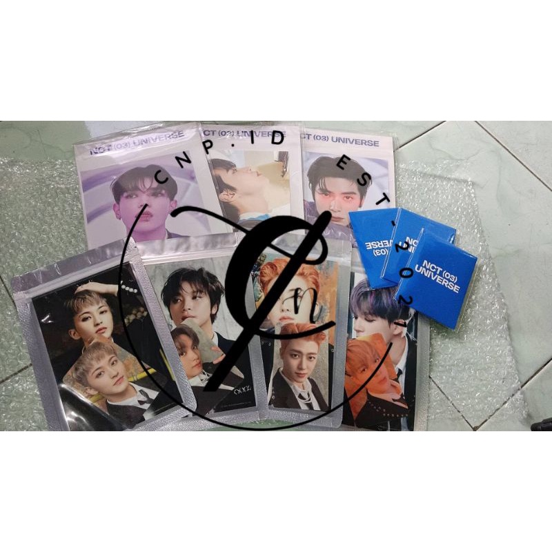 [READY STOCK] SEALED NCT MD UNIVERSE (ID CARD, 4X6 PHOTO, HOLOGRAM)