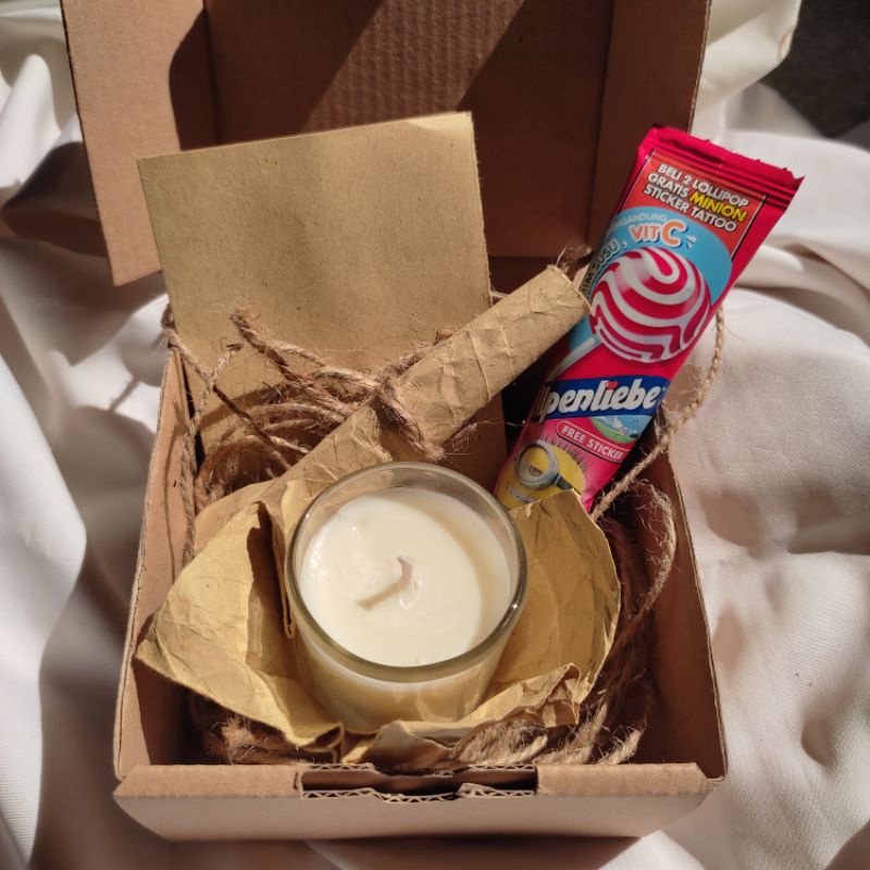 Scented Soy Candle | Scented Candle | Lilin Aromaterapi | Cosan (coconut with sunflower)