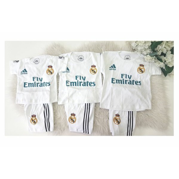 Baju Bola Anak Real Madrid SML