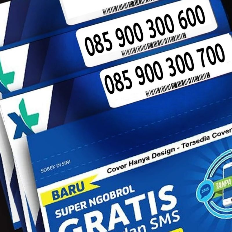 nomor cantik XL axiata 4G LTE nomer cantik ratus ratus ratus 900 300 600 super langka