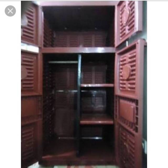 Lemari plastik gantung / lemari pakaian / lemari serbaguna Jumbo