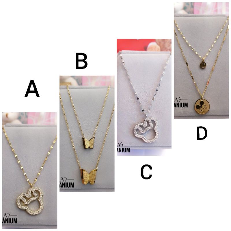 Kalung Titanium Wanita 308223