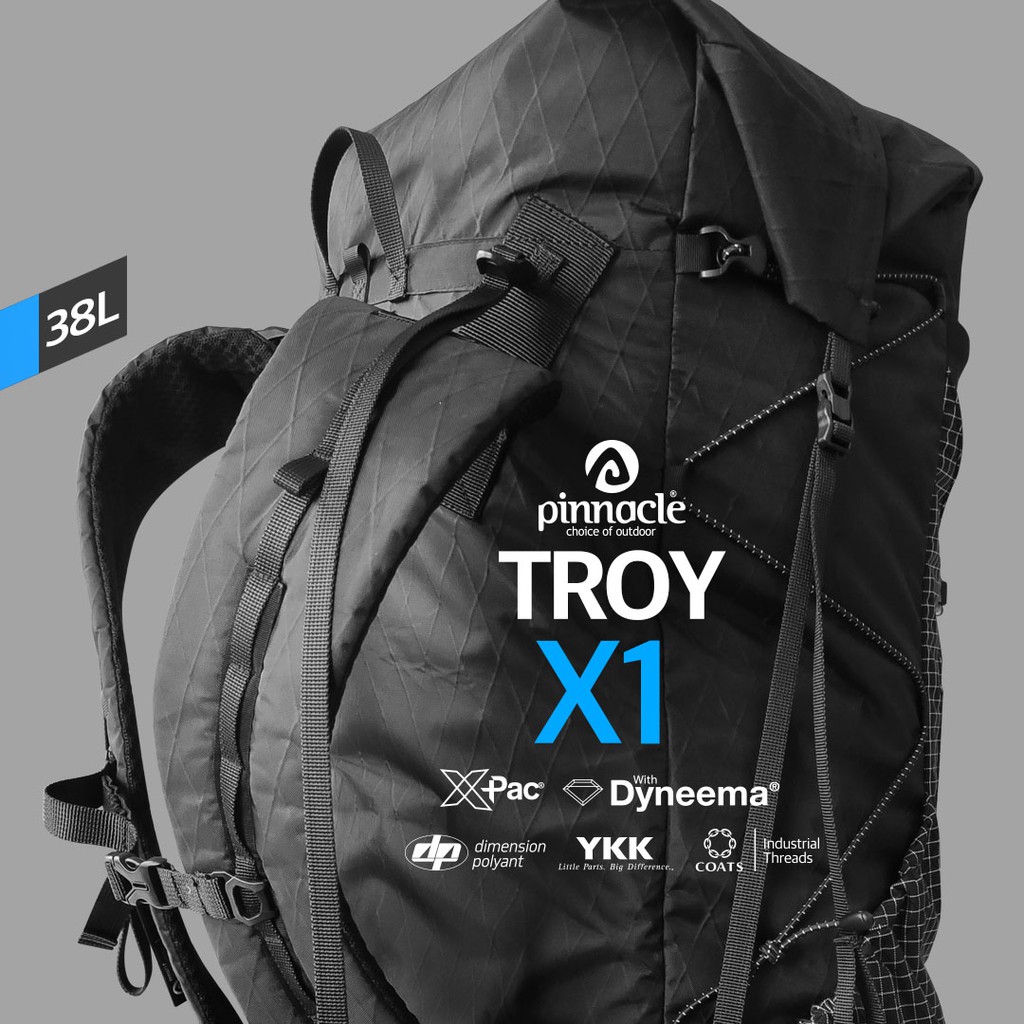 Backpack Pinnacle Troy X1 - Black