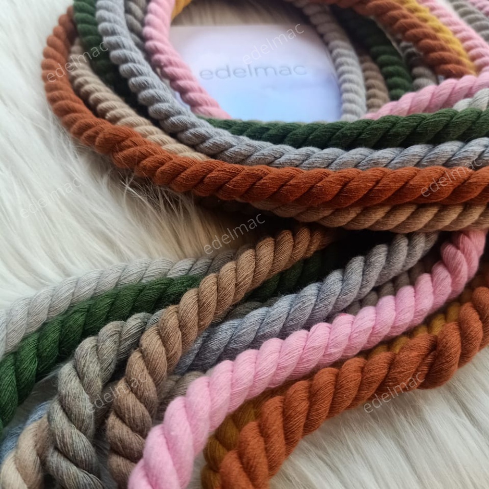 Ecer Tali Katun Macrame Colorful uk Besar Big Size Cotton Cord | Part 2