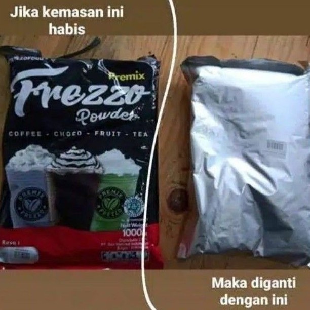 

Bubuk minuman rasa buah frezzo 1kg premix instan bubuk tepung