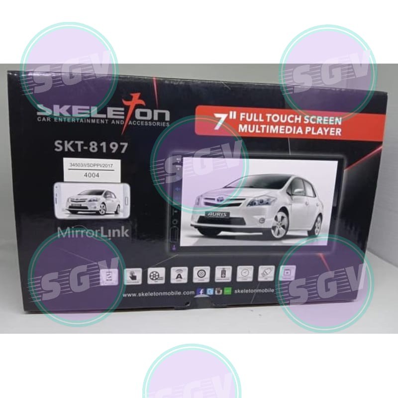 Double Din Skeleton Mp5 Skt 8197