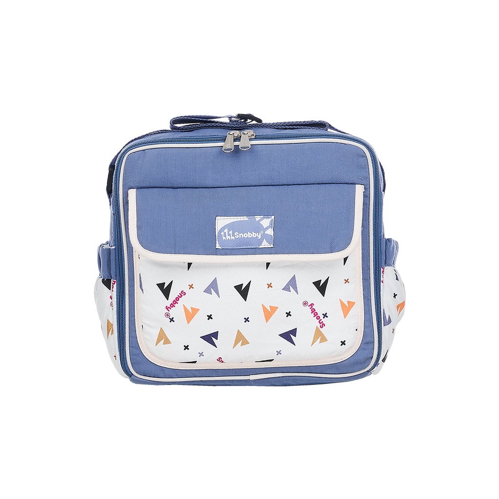 Snobby Tas Perlengkapan Bayi Kecil Diaper Bag Summit Series Saku Print