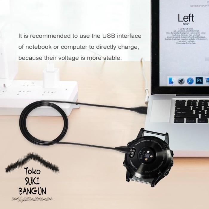 USB Cable Kabel Charger GARMIN FENIX 6s / 6 / 6X Sapphire Pro Solar