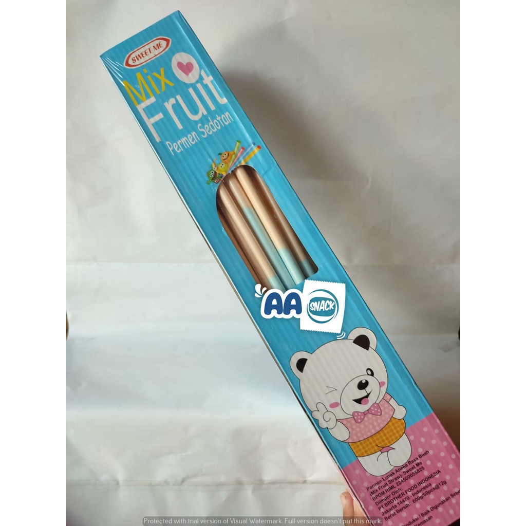 MIX FRUIT PERMEN SEDOTAN ISI 50 X 12GR