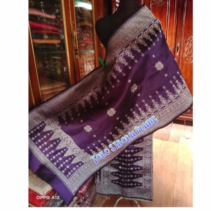 songket Palembang Cantik manis ungu