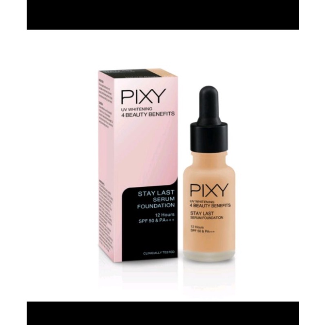 Foundation Pixy stay last serum foundation