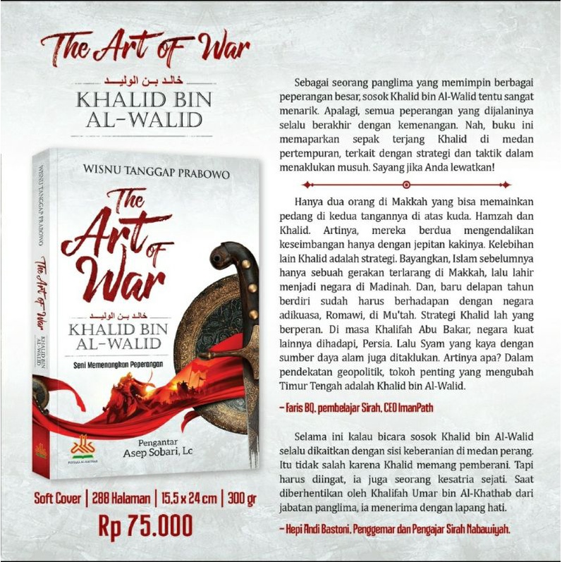 The Art of War Khalid bin Al-Walid : Seni Memenangkan Peperangan