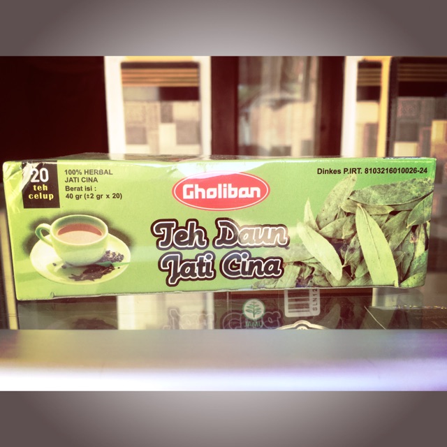 

Teh Pelangsing Daun Jati Cina
