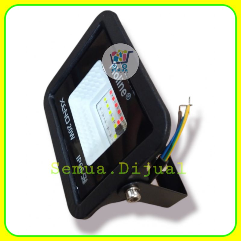 Lampu Sorot RGB 20watt Pioline Xeno 20Watt RGB Lampu Taman Lampu Sorot Nano Led Sorot Lampu Tembak