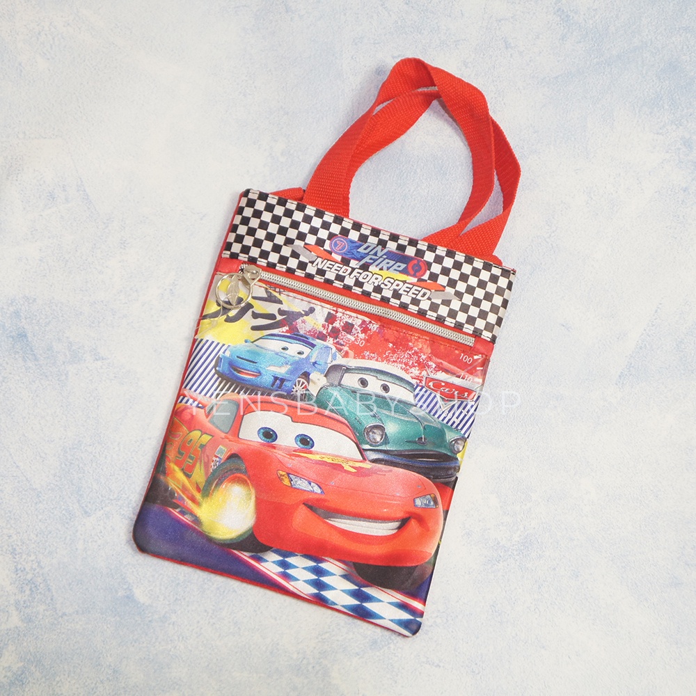 Tas Selempang Anak / Motif Cars