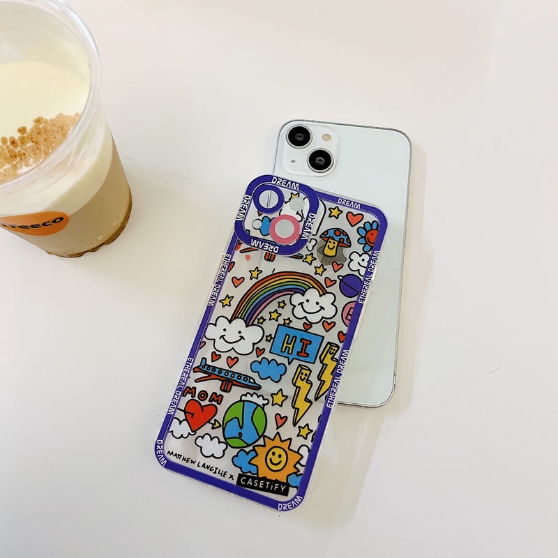 Soft Case Motif Kupu-Kupu Pelangi Untuk Realme C35 C21Y C25Y 8i 9i C11 2021 C25 C25S C20 C15 C12 C3 C2 Realme5 5i 6i Narzo 30A