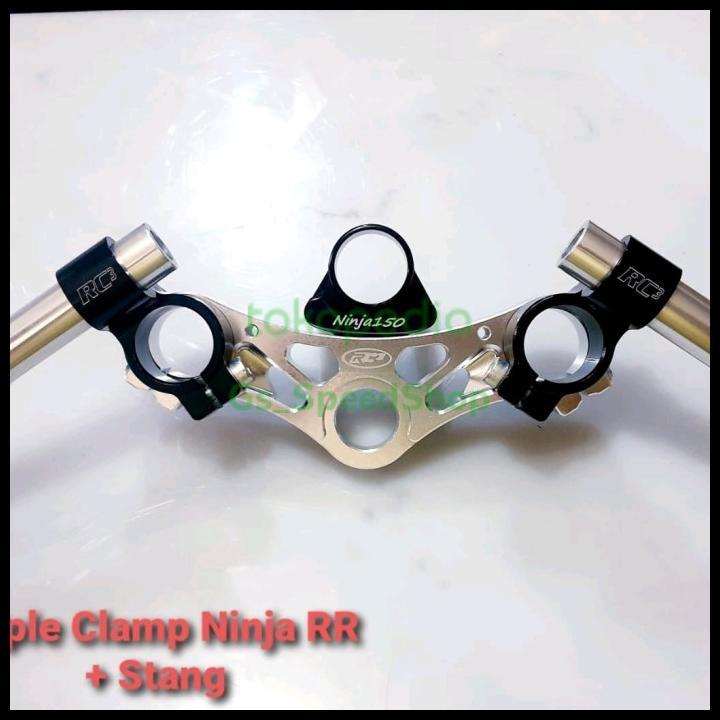 Triple Clamp Ninja 150 Rr Rc3 Berikut Stang Jepit Premium Ninja 150