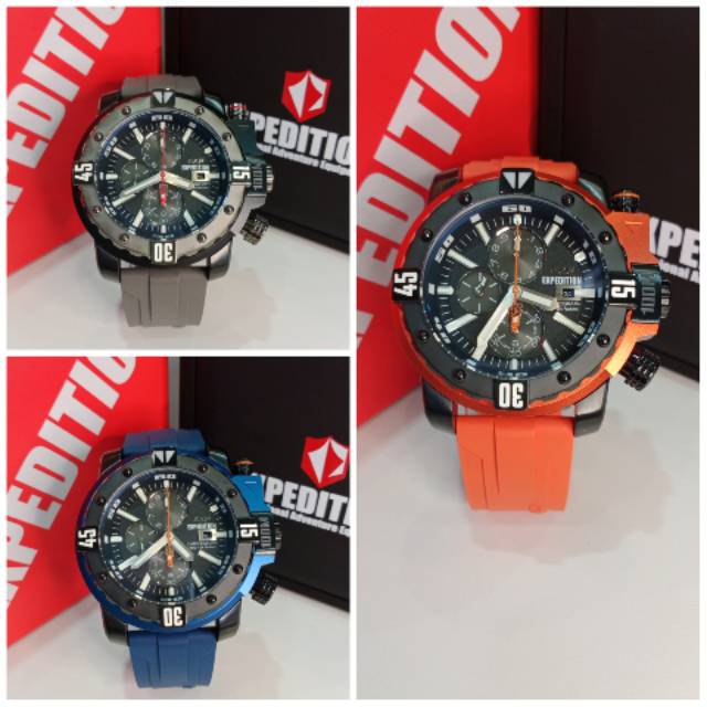 JAM TANGAN Expedition (EXP) E 302 M ORIGINAL & GARANSI RESMI Expedition
