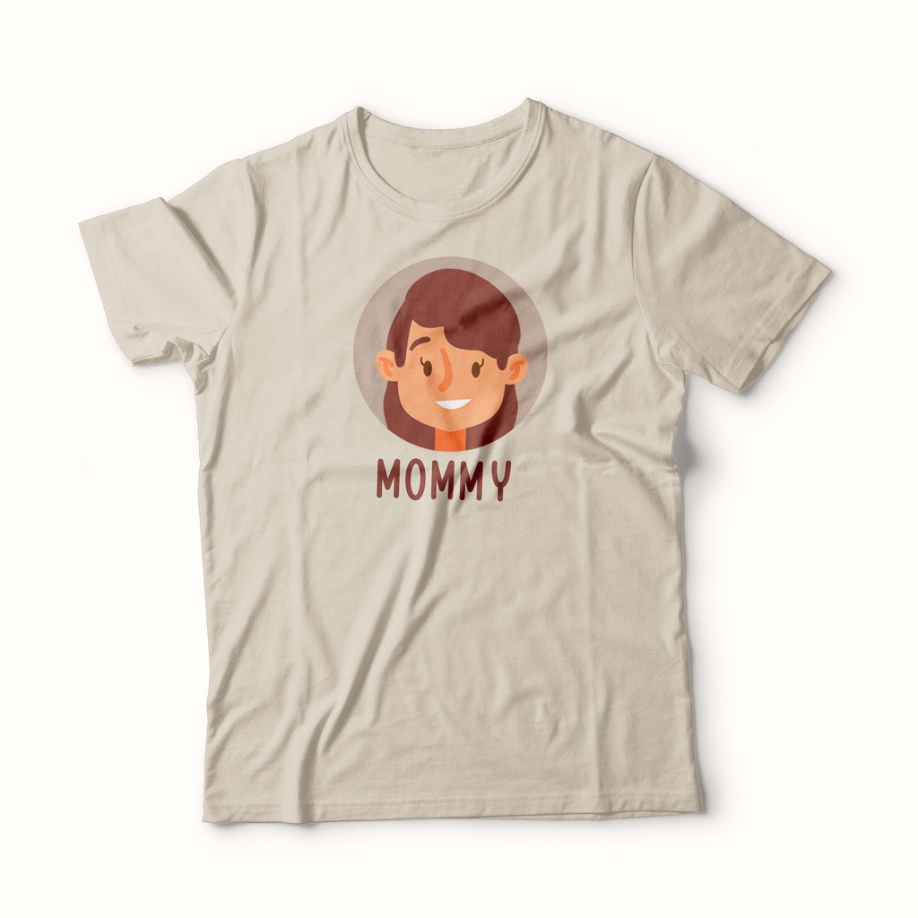 GRATIS SABLON NAMA  KAOS ANAK KARAKTER FAMILY, AVATAR, ANIMASI, KARTUN, KAOS CUSTOM ANAK  0-12TH  ATASAN KATUN COMBED 30s By Ribbedkids