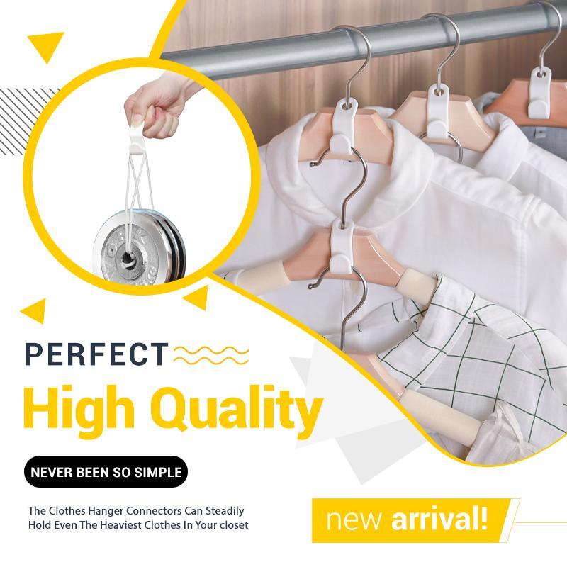 Gantungan baju pakaian Hook Pengait sambungan hanger Kait plastik Clothes Hanger Connector Hooks - 1 pcs