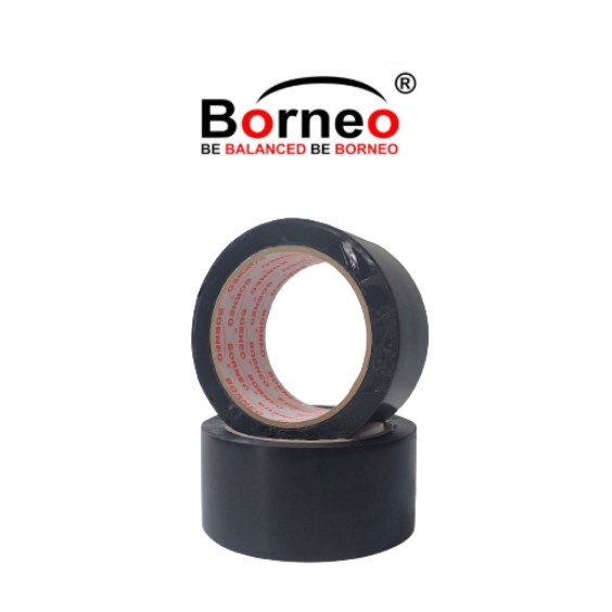 OPP Vinyl Floor Marking Tape Borneo Hitam VNTB0003