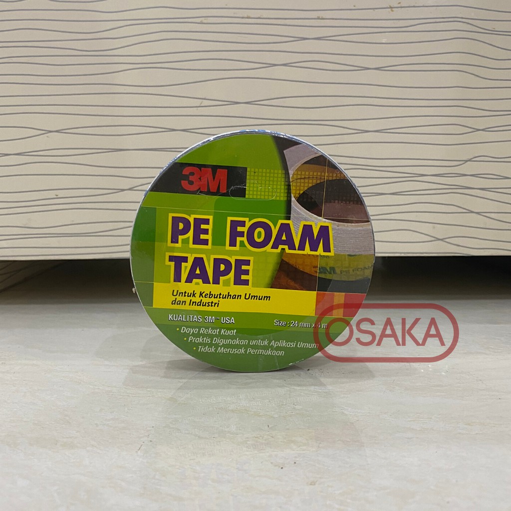 

3M USA PE Foam Tape 24mm / 1 inch x 4m 1600TG 1600 TG ORIGINAL