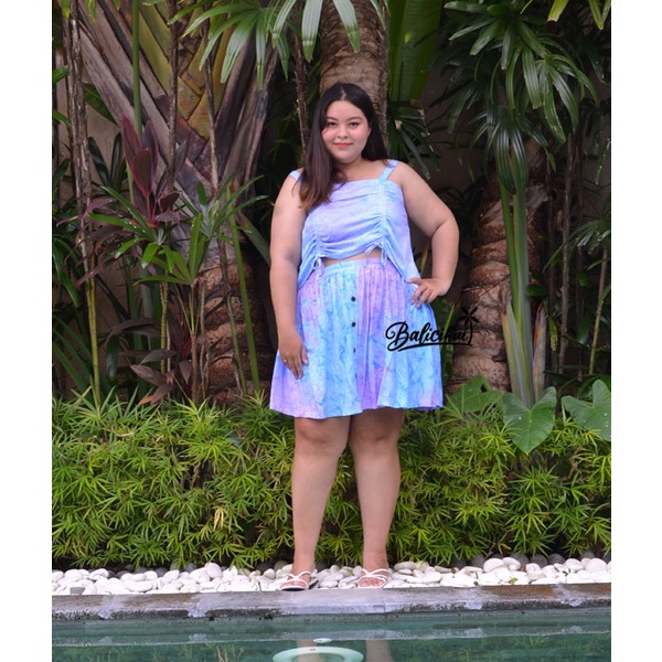 Balicihui Set Dakota Setelan Rok Plus Size Jumbo Big Size One Set